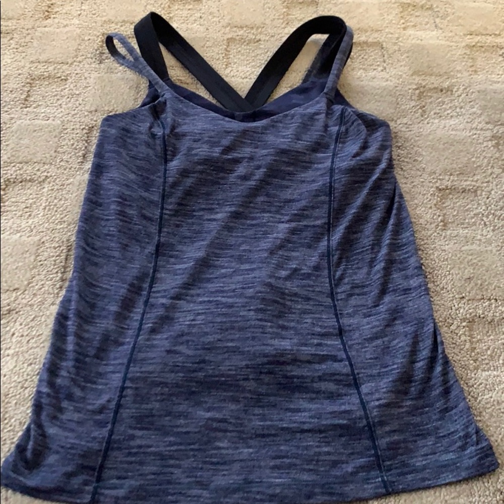 Navy Lululemon tank
